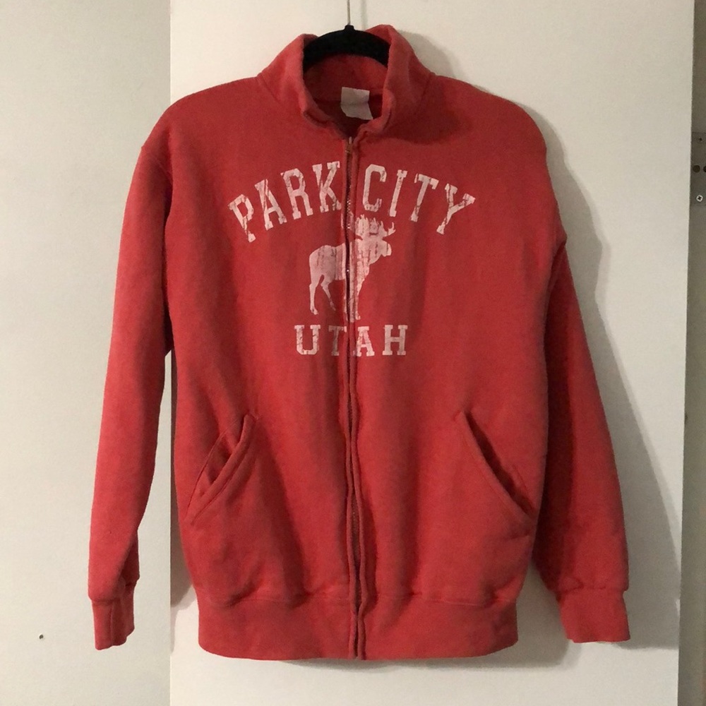 Zip up sweatshirt